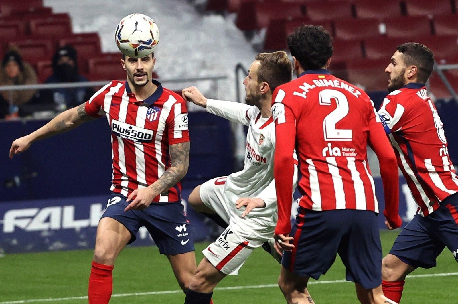 La imágenes del Atlético de Madrid-Sevilla FC