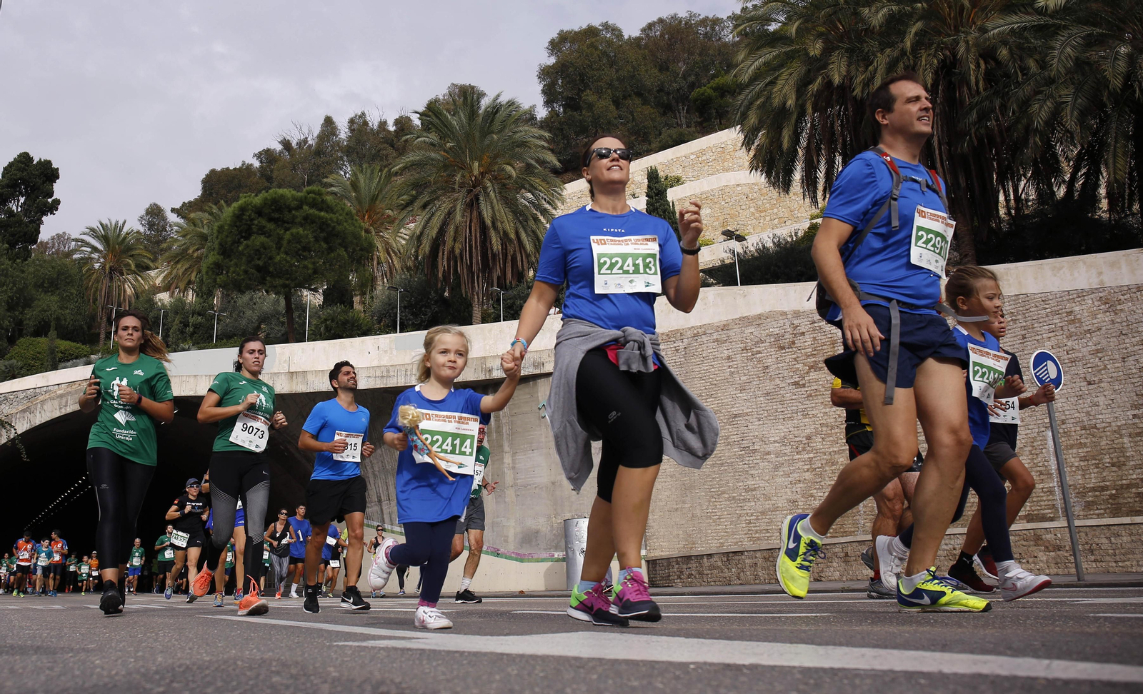 La Carrera Urbana Ciudad de Málaga, en imágenes
