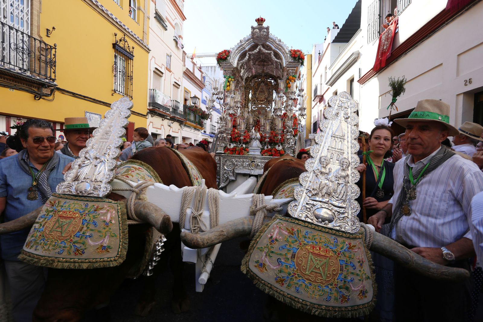 Salida de la Hermandad del Rocío de Triana