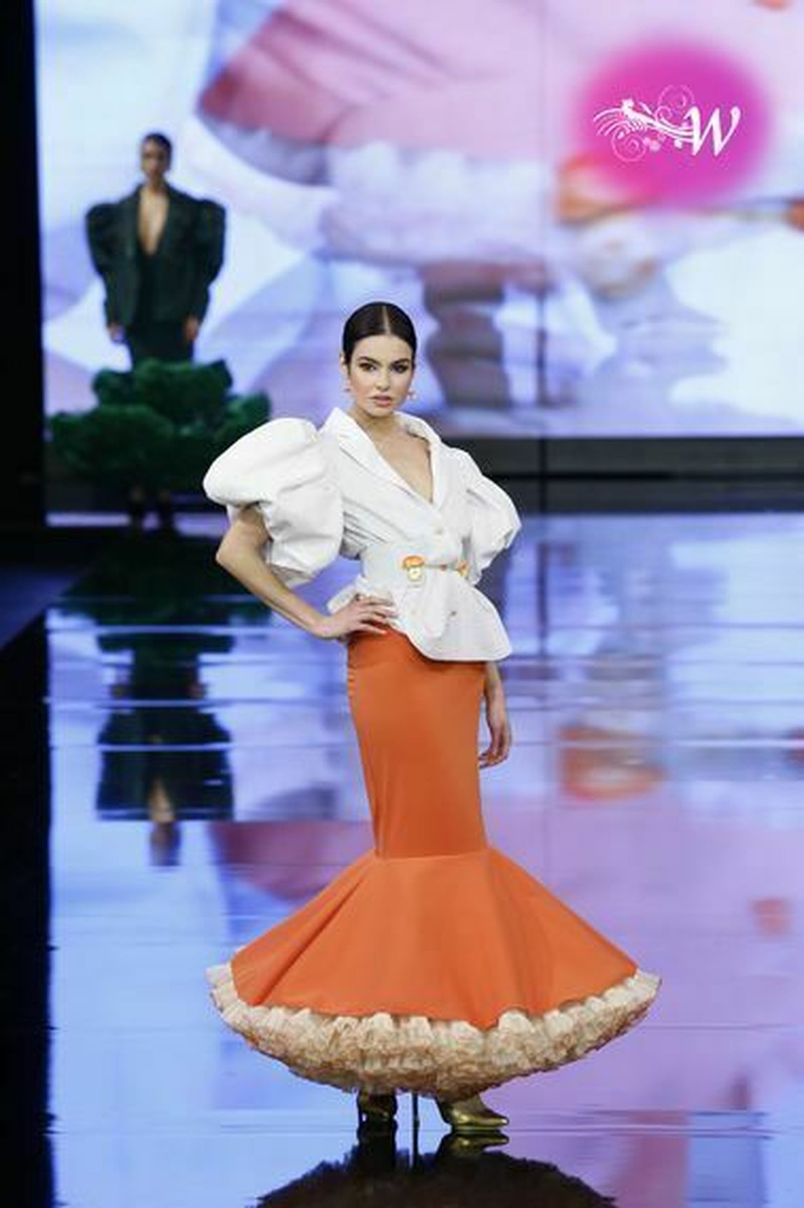 Desfile de Juan Saavedra en el Certamen de Diseñadores Noveles en Simof 2020