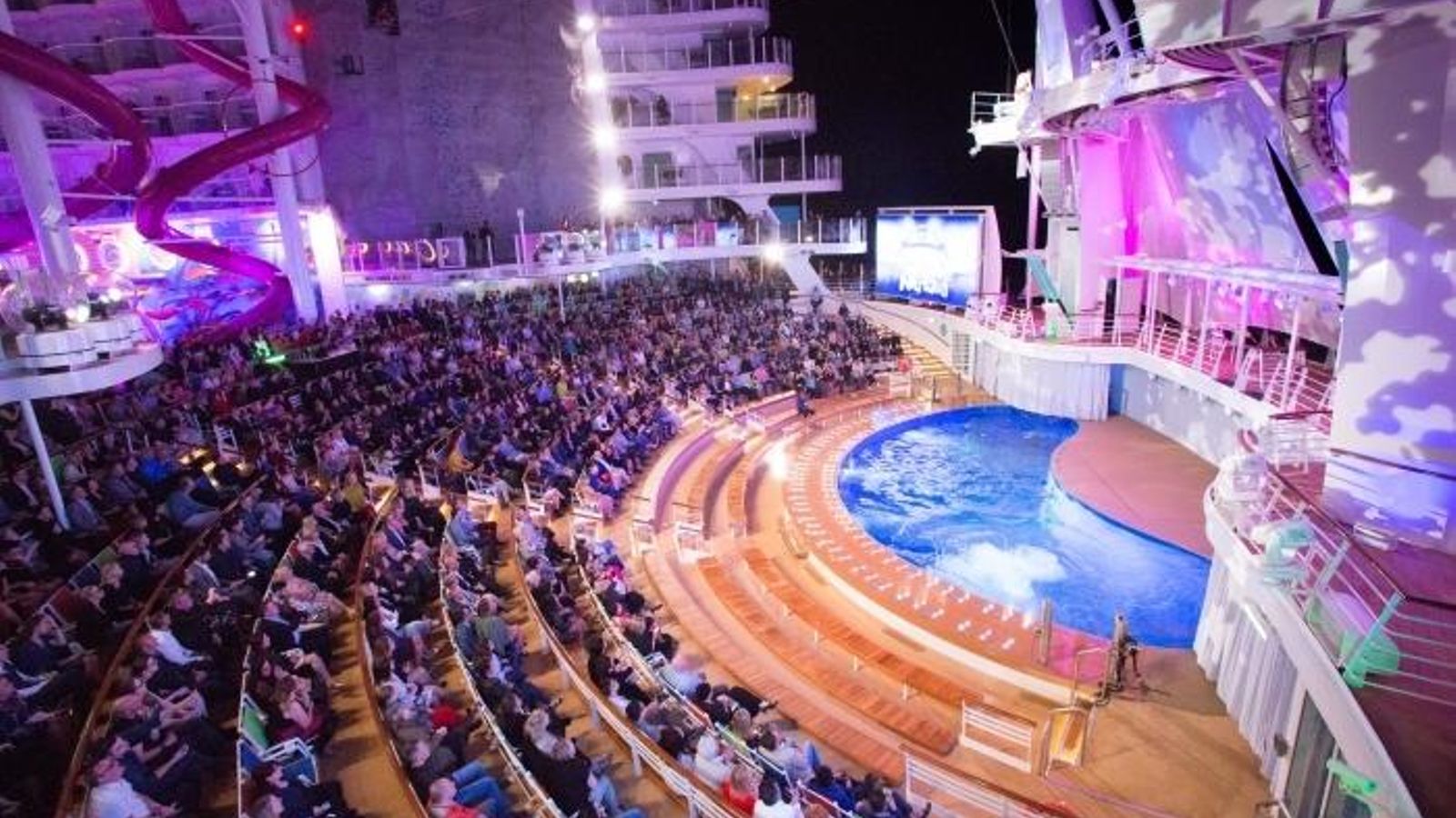 El Symphony of the Seas es uno de los barcos mejor dotados de servicios de ocio de toda la flota de Royal Caribbean International