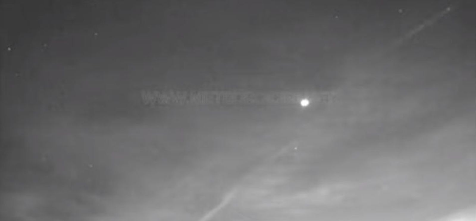 La gran bola de fuego registrada durante las Perseidas.