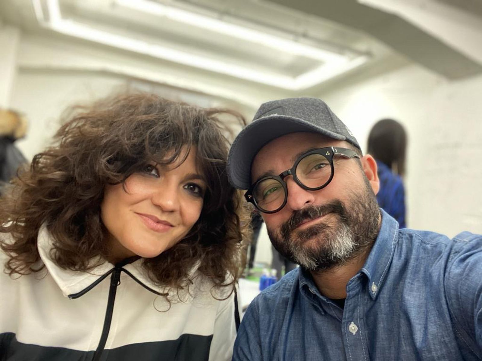 Javier Calleja junto a su esposa, Alicia.