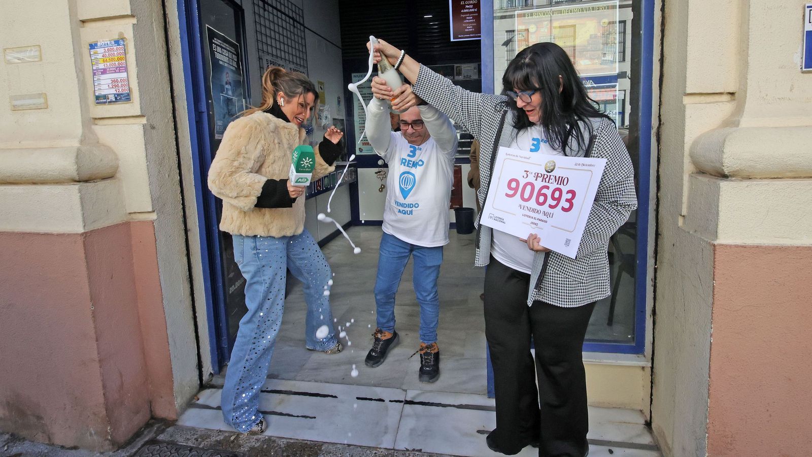 El Paraíso vuelve a dar premio en la Lotería de Navidad 2025