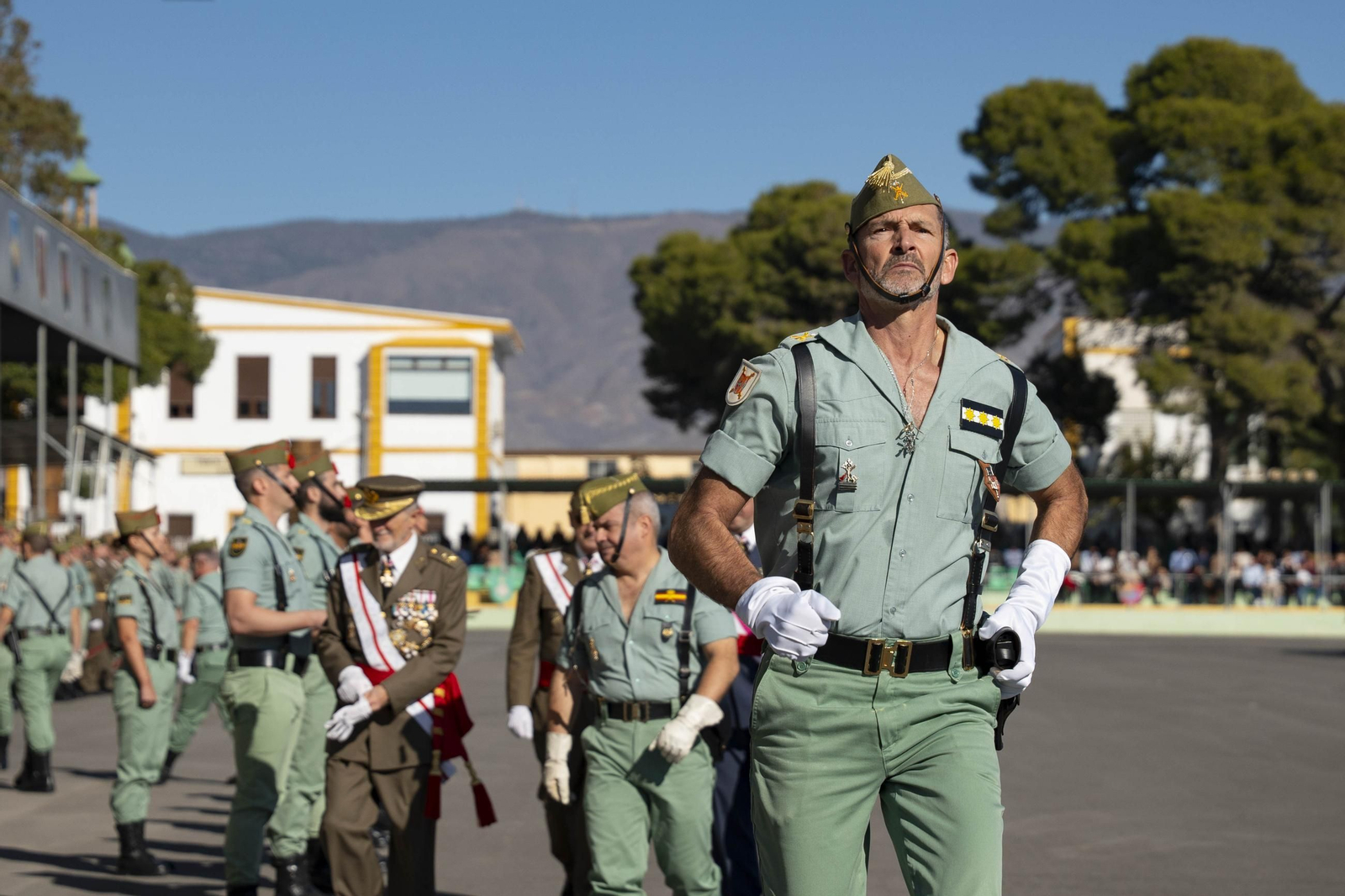 Así conmemora el día de la Inmaculada Concepción la Brigada de la Legión en Almería y despide al contingente que parte a Eslovaquia