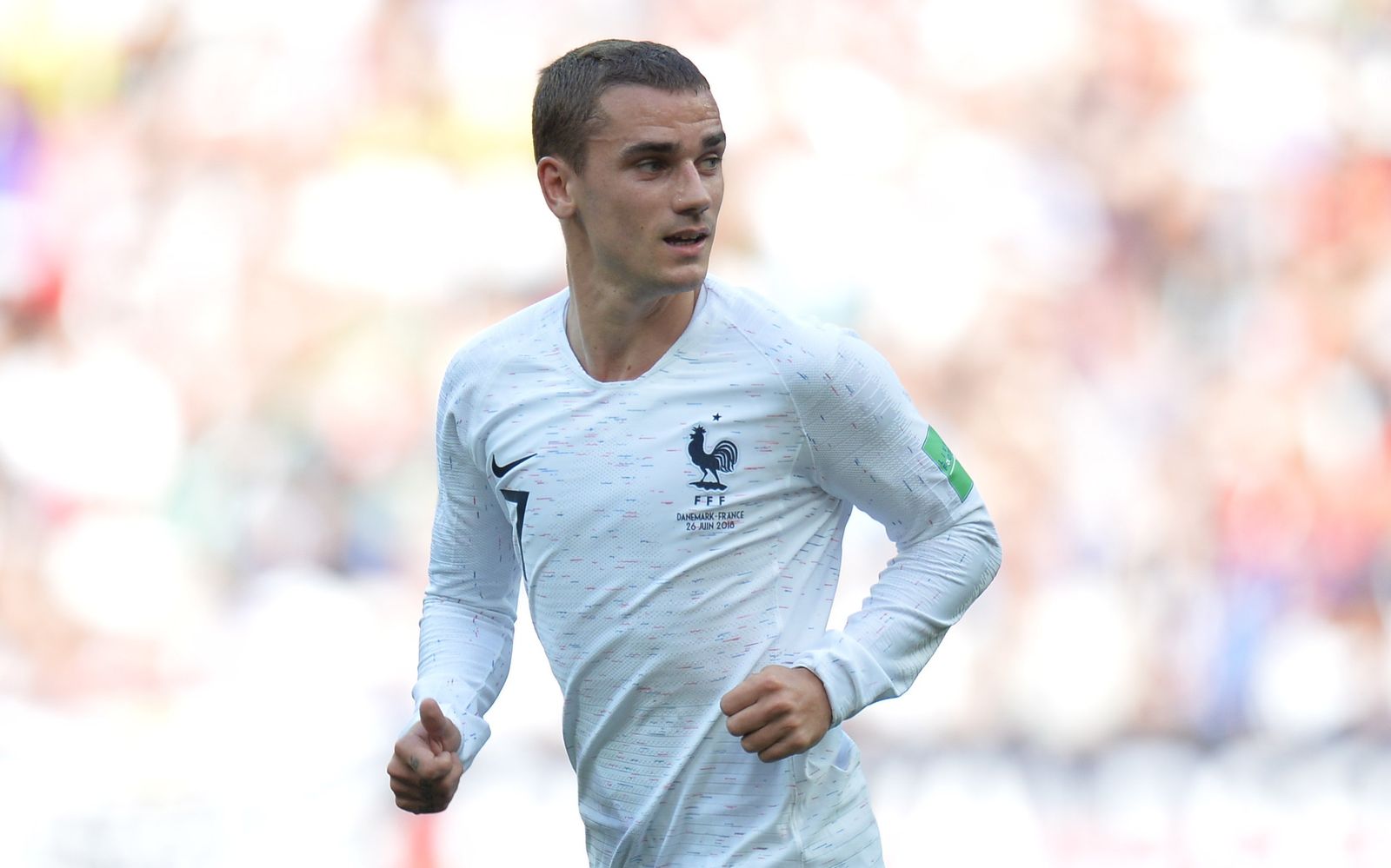 Las imágenes del Dinamarca-Francia