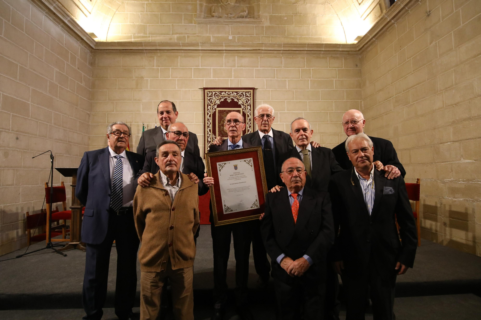 Pepe Ravelo Hijo Adoptivo de Jerez