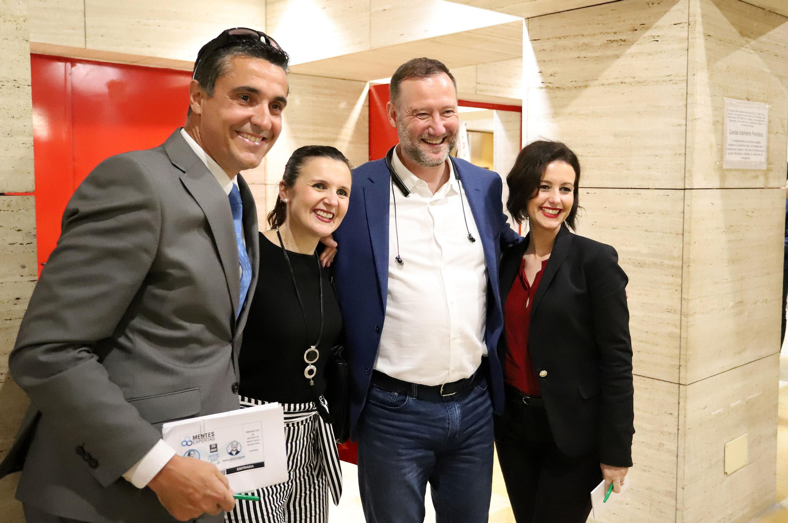 Imágenes de las intervenciones de Víctor Küppers, Pedro García Aguado y Javier Iriondo en "Mentes Expertas", organizado por CSIF en la Casa Colón