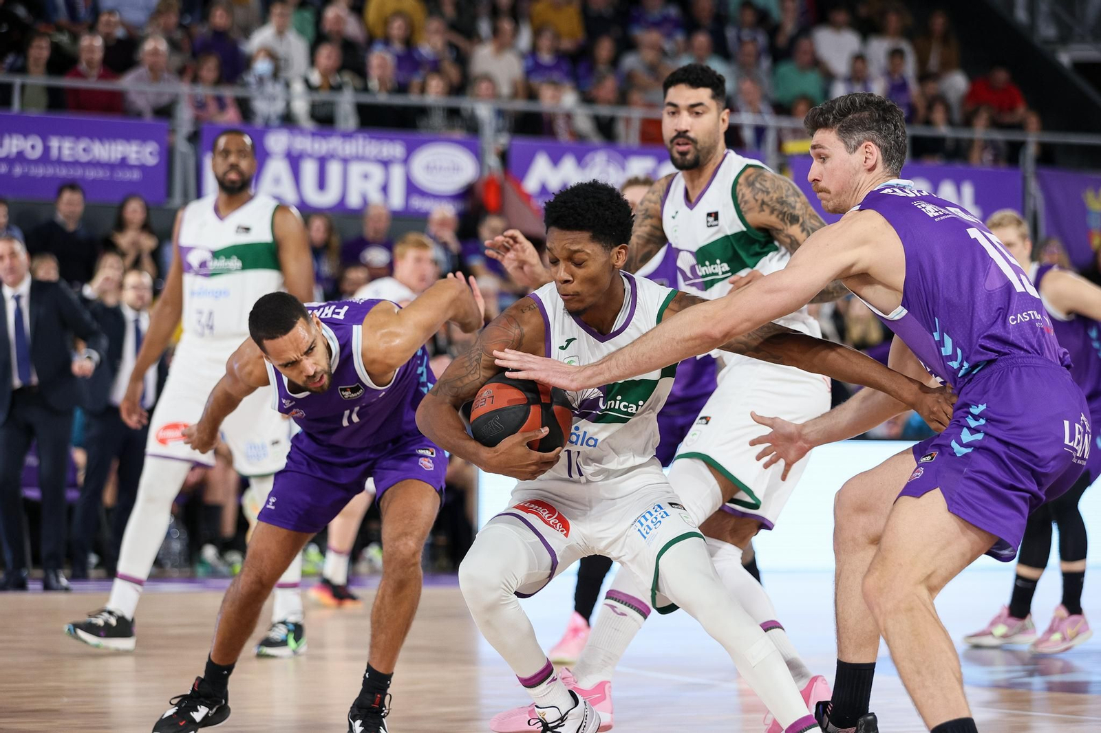 El Zunder Palencia - Unicaja, en fotos