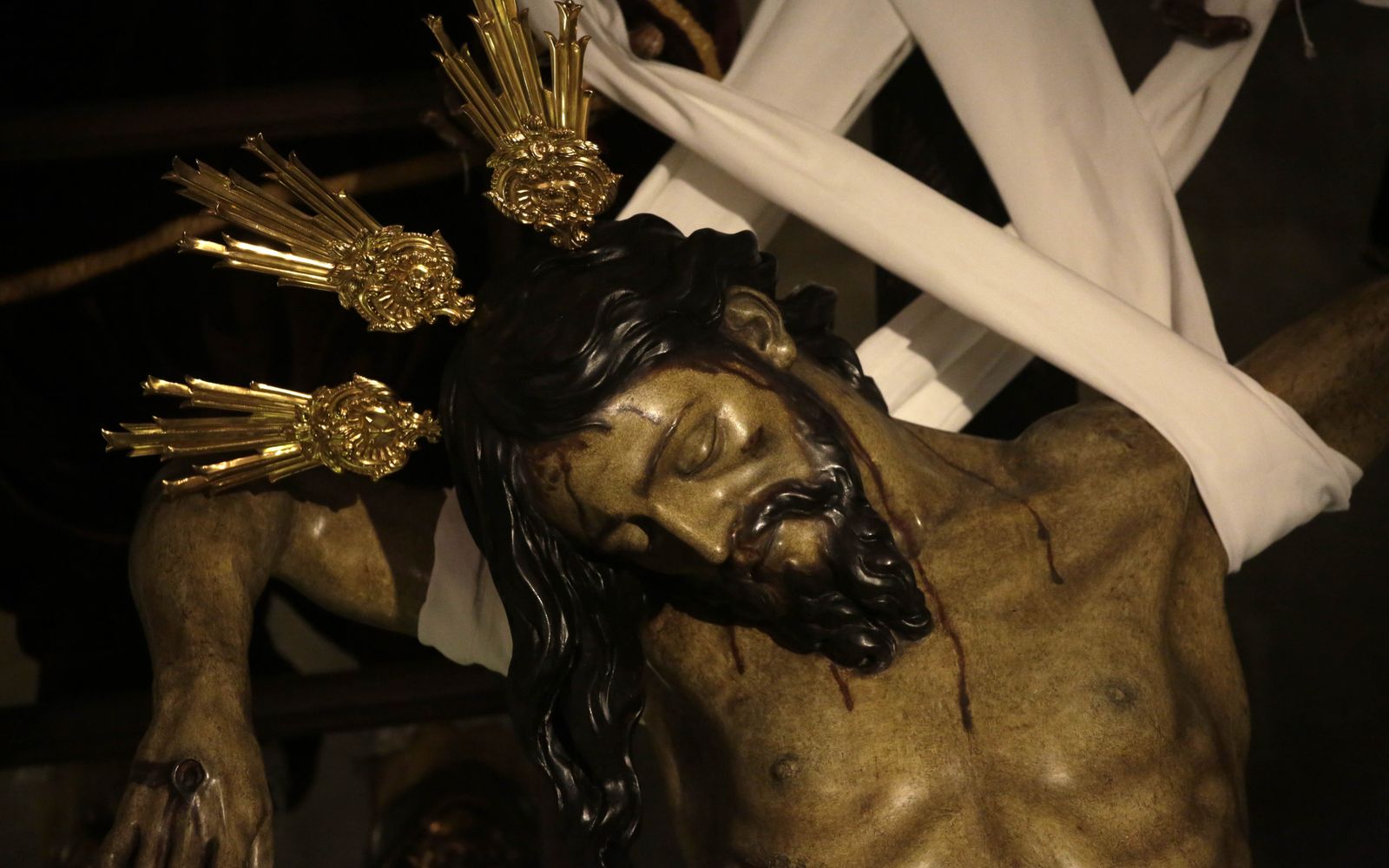 Las imágenes del Cristo de la Quinta Angustia tras su restauración