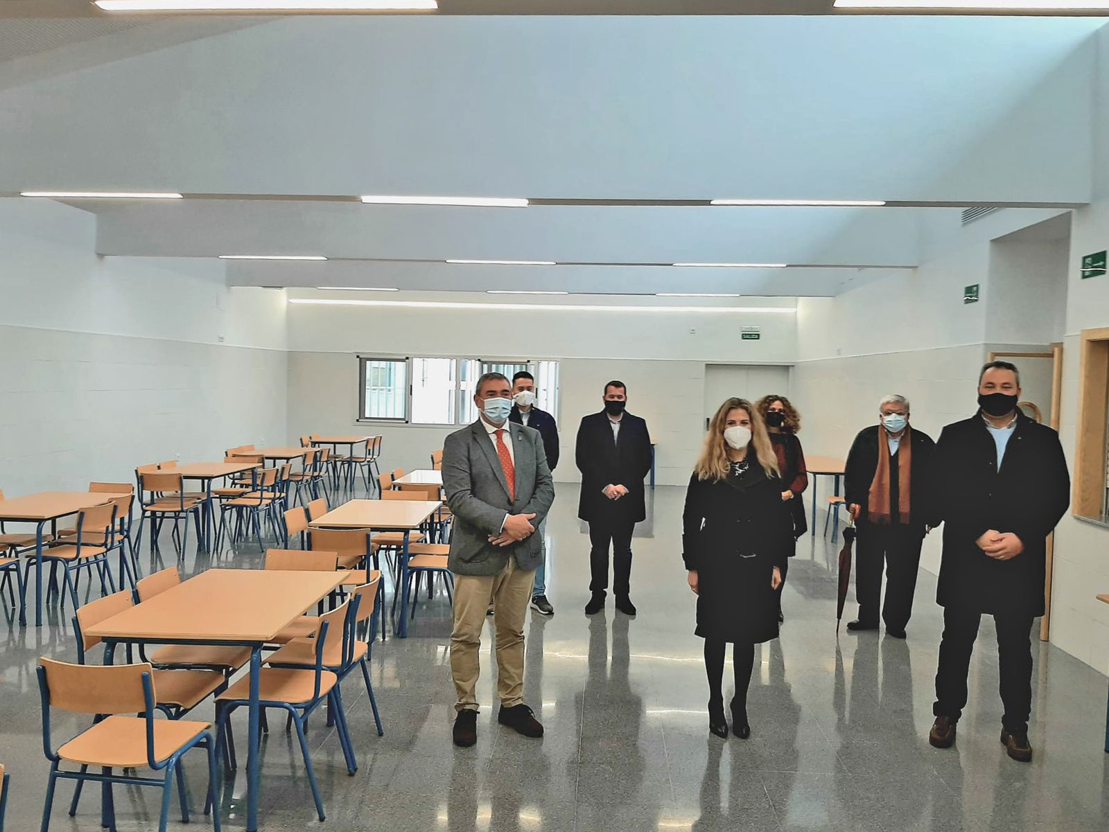 La Junta finaliza el nuevo comedor del colegio Perafán de Ribera de Paterna