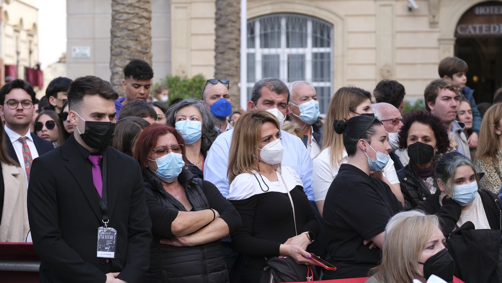 Procesión de Prendimiento en Almería, en imágenes