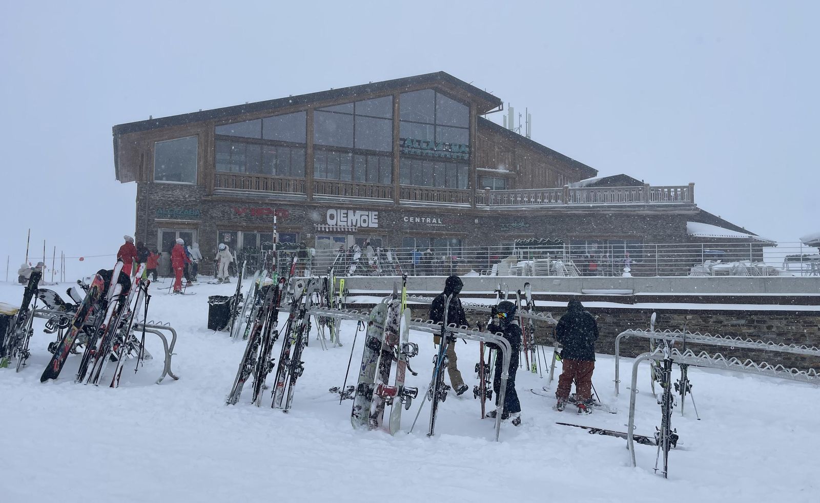 Las mejores imágenes de la primera gran nevada en Sierra Nevada