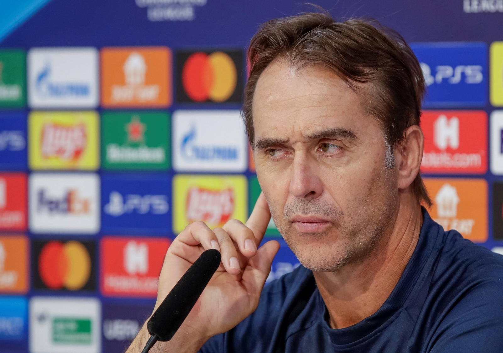 Las imágenes de Lopetegui como entrenador del Sevilla fc