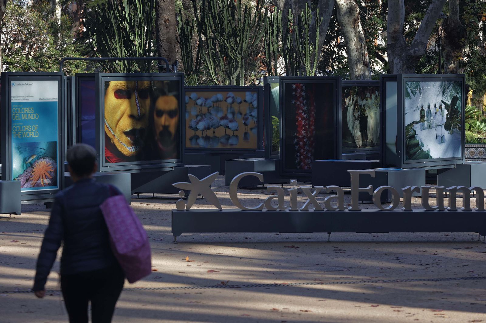La exposición 'Colores del Mundo' del parque María Cristina de Algeciras, en imágenes