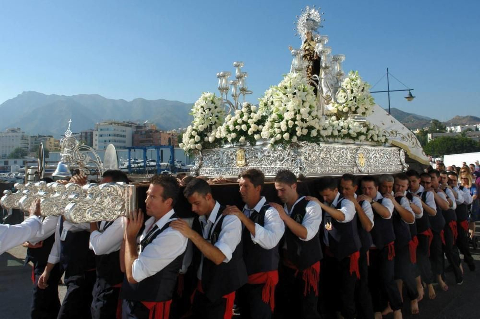 Virgen del Carmen en Marbella