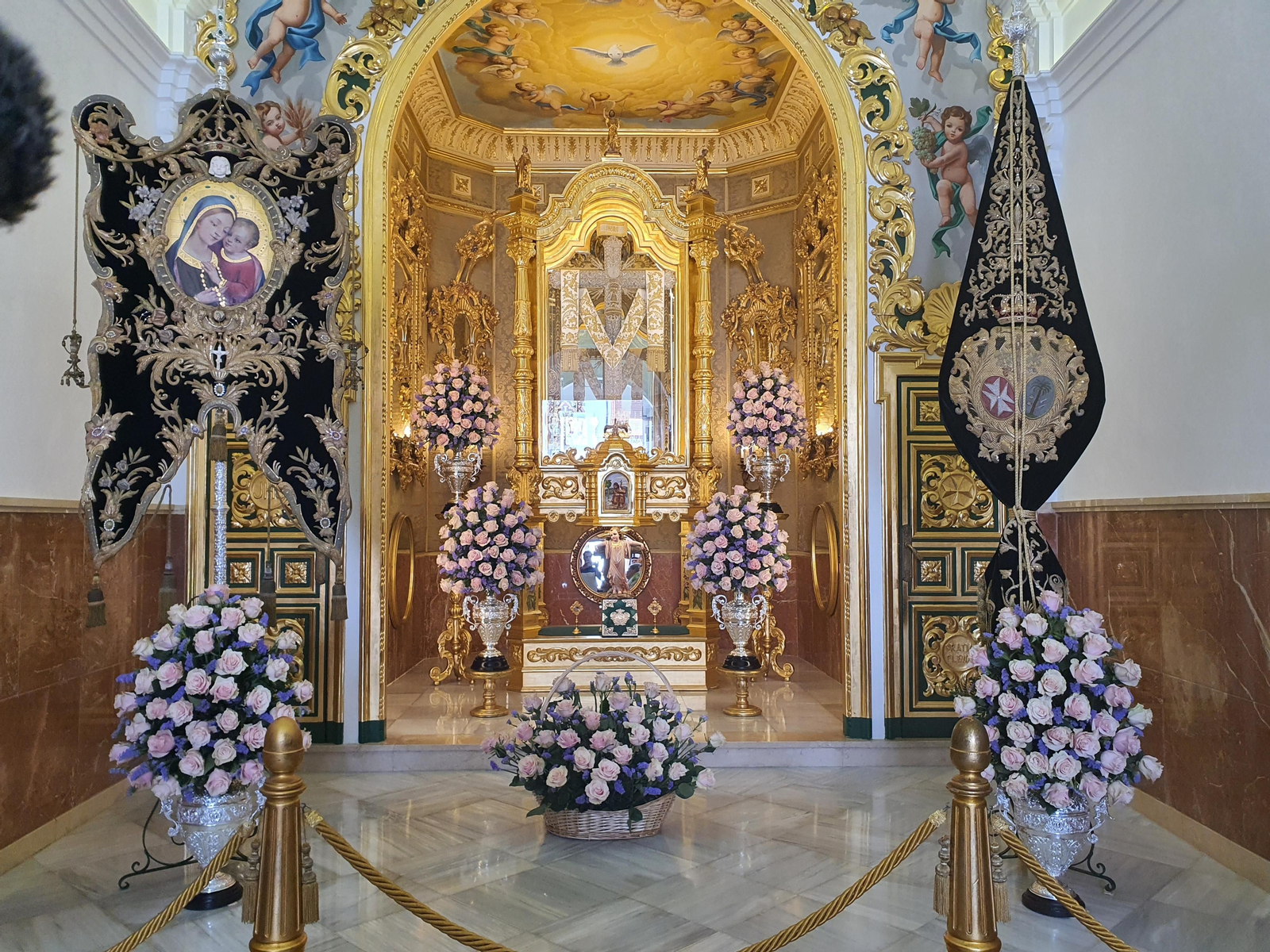 Santa Cruz de la Calle Cabo en su capilla