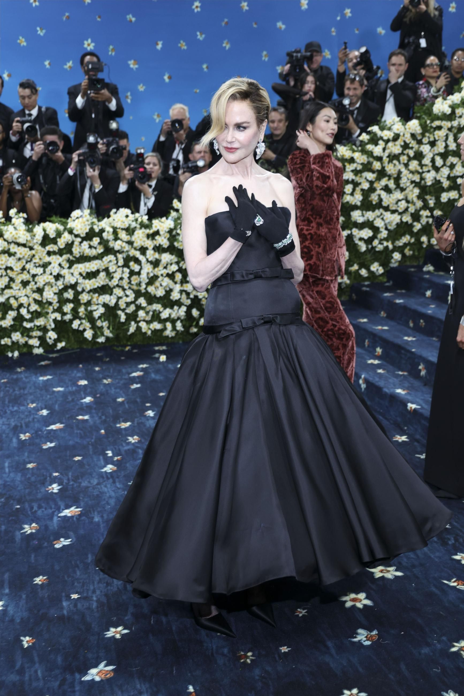 Nicole Kidman en la alfombra roja de la Met Gala