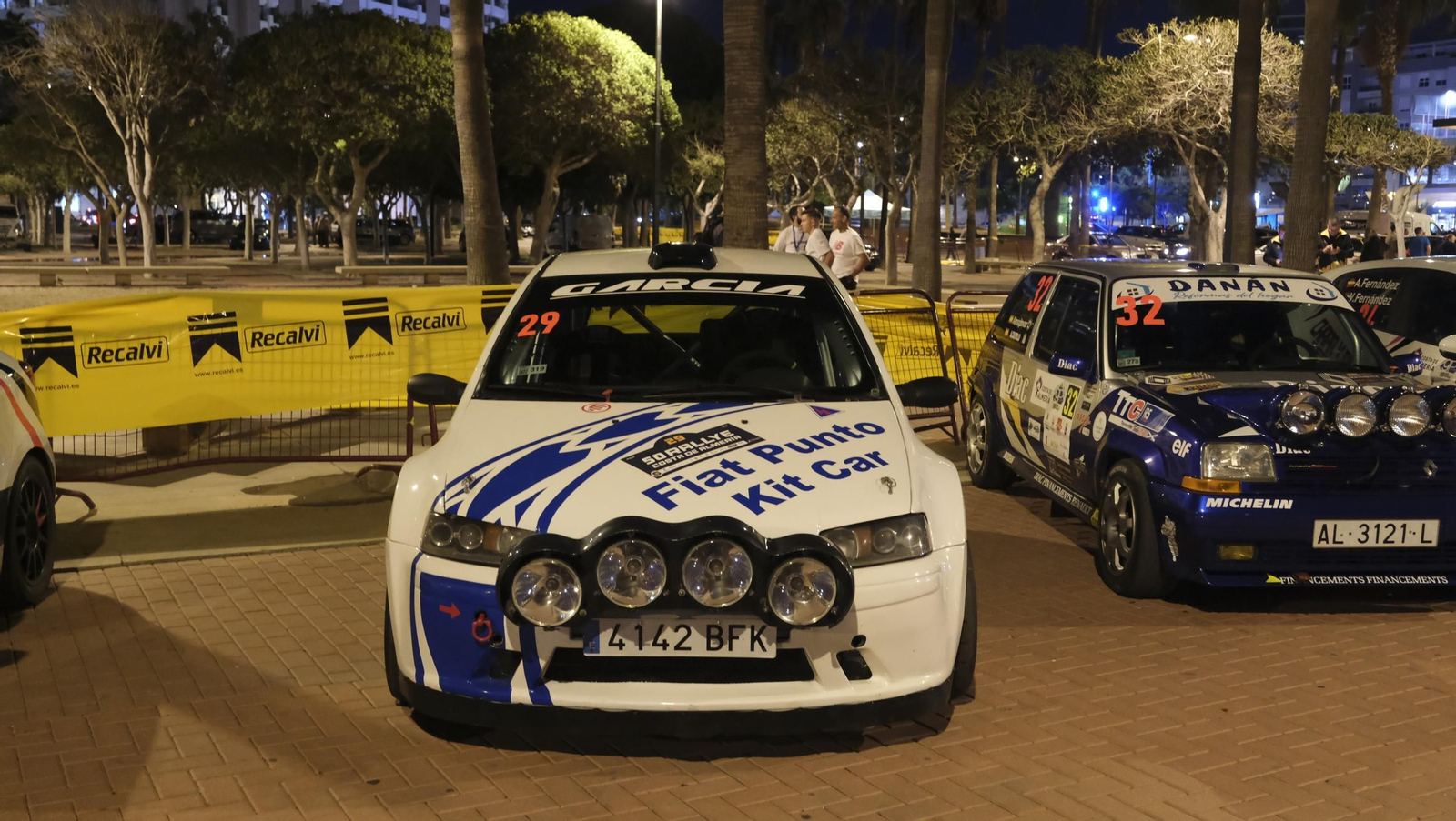La salida de la 50 edición del Rallye Costa de Almería, en imágenes