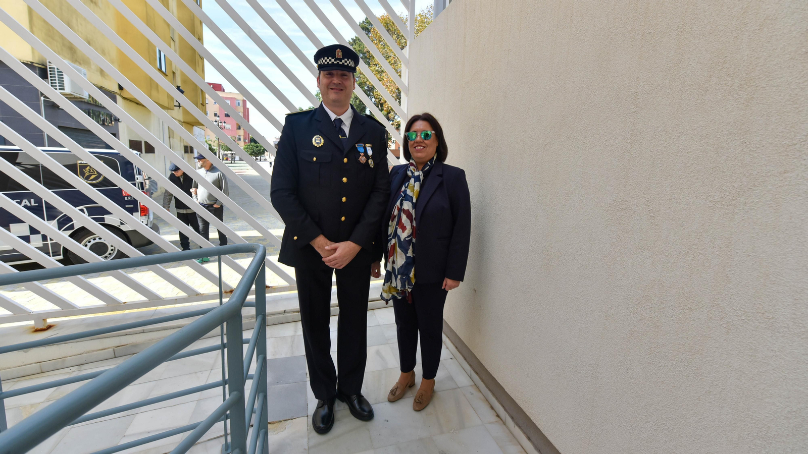 El acto de entrega de distinciones por la festividad del Cuerpo de la Policía Local de La Línea, en imágenes