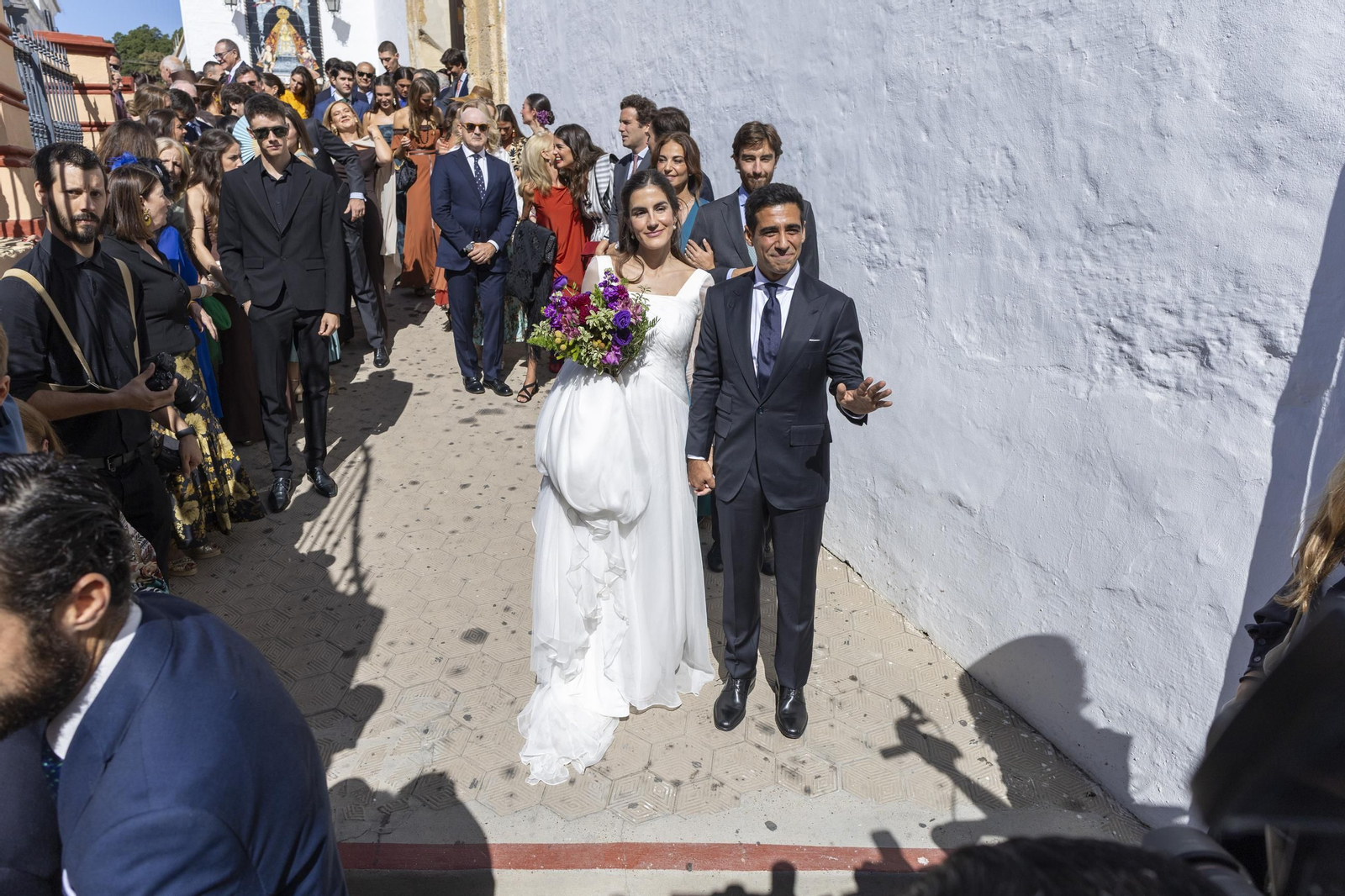 Imágenes de la boda de Alberto Herrera y Blanca Llandres en Sanlúcar