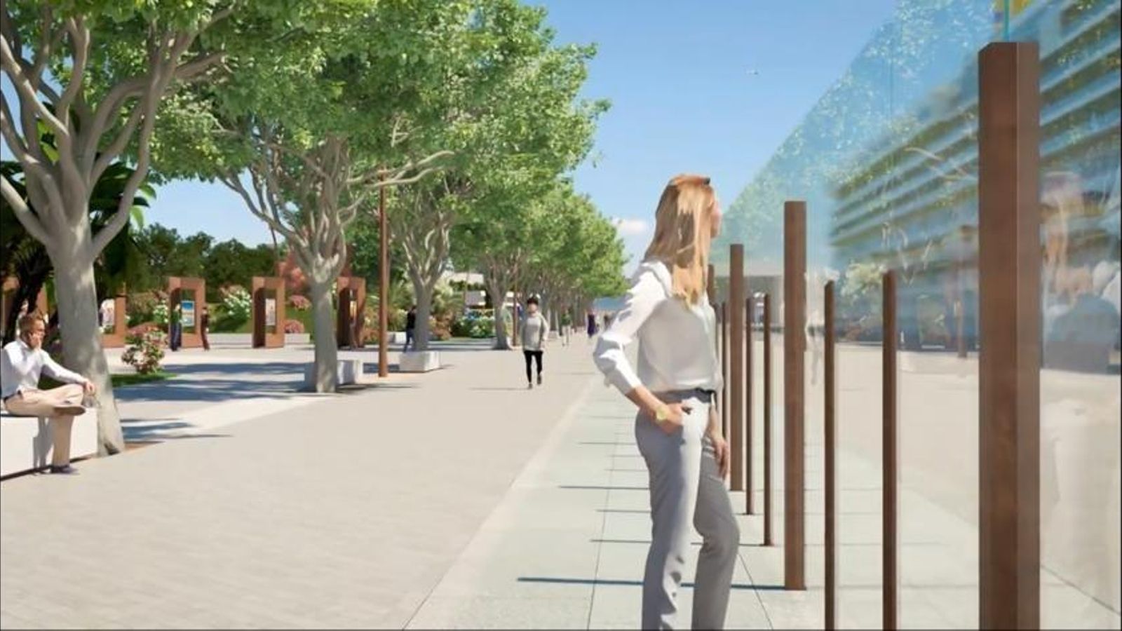 Con este proyecto, los ciudadanos podrán acercarse más al cantil del Muelle