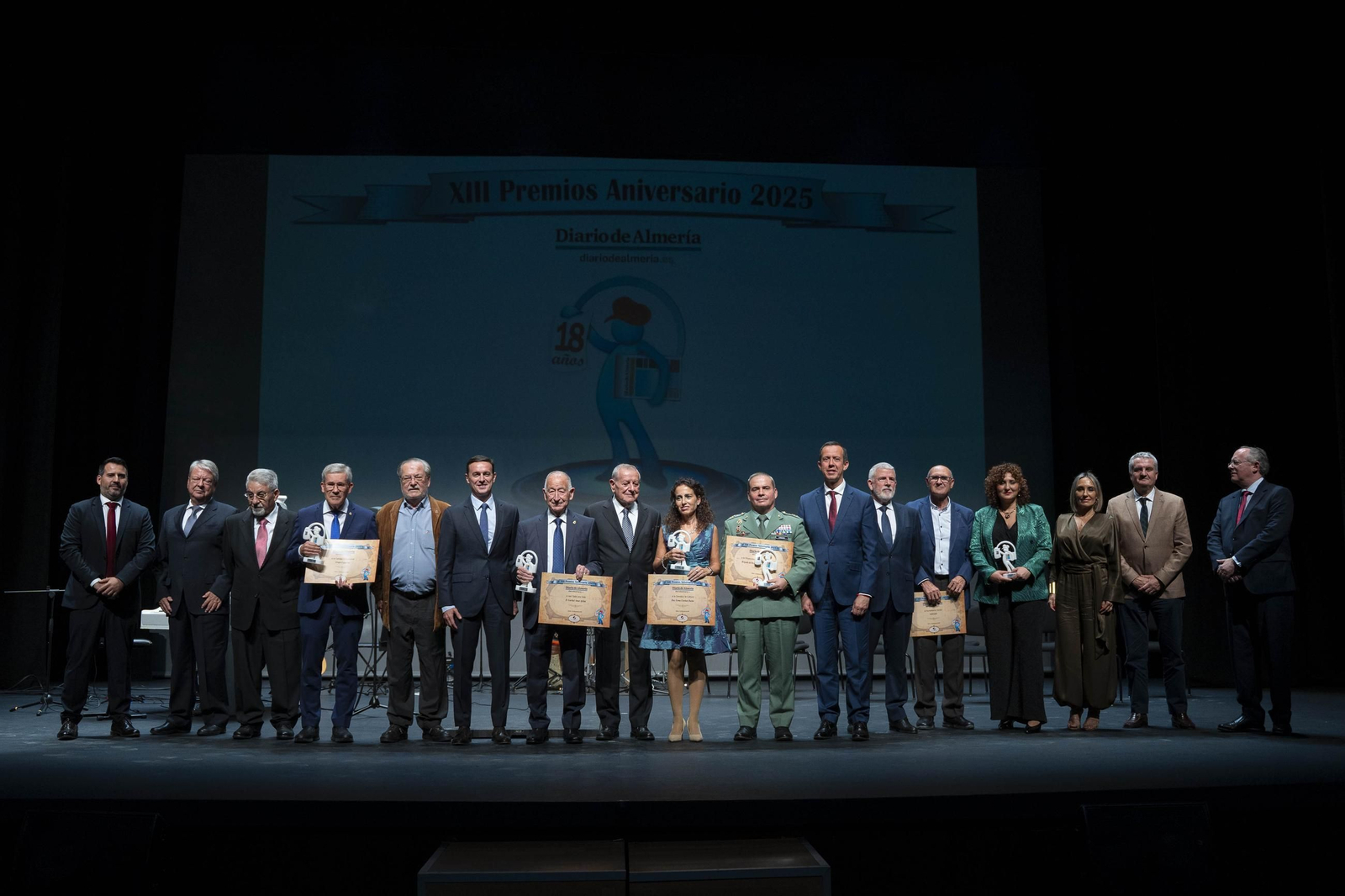 La gala de los XIII Premios de Diario de Almería, imagen por imagen