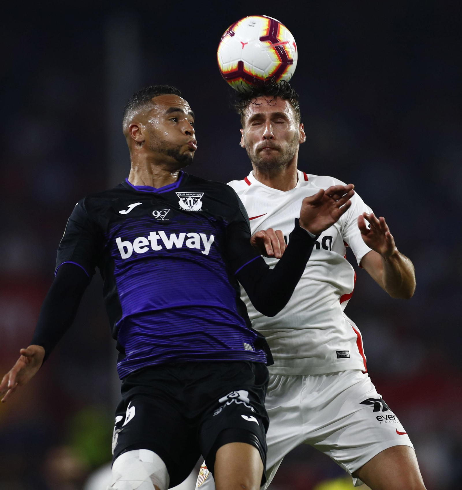 El Sevilla-Leganés, en imágenes