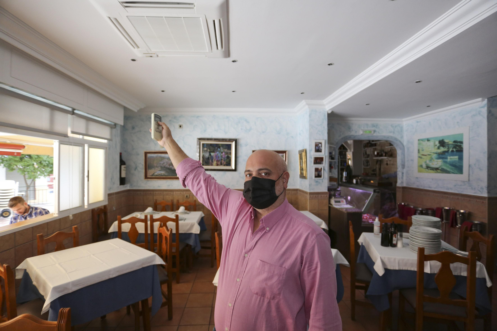 José Rojas, responsable de el bar El Cateto