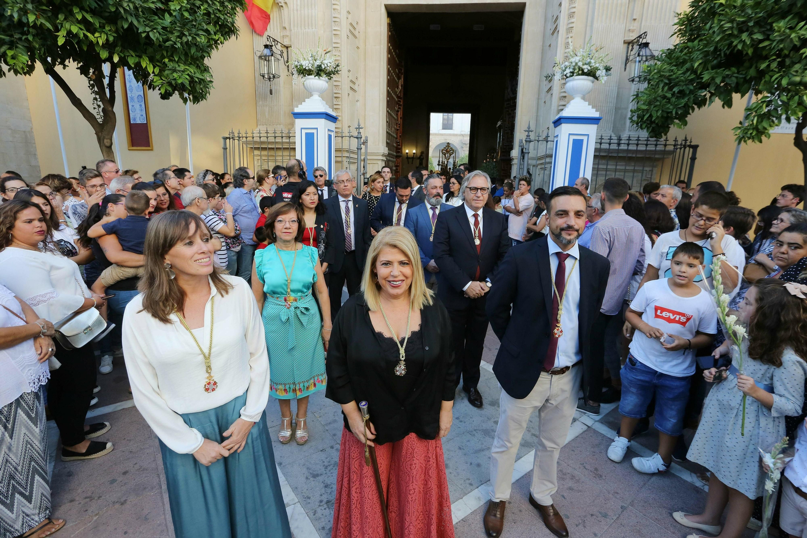 Imágenes de la salida procesional de la patrona de Jerez,La Virgen de la Merced