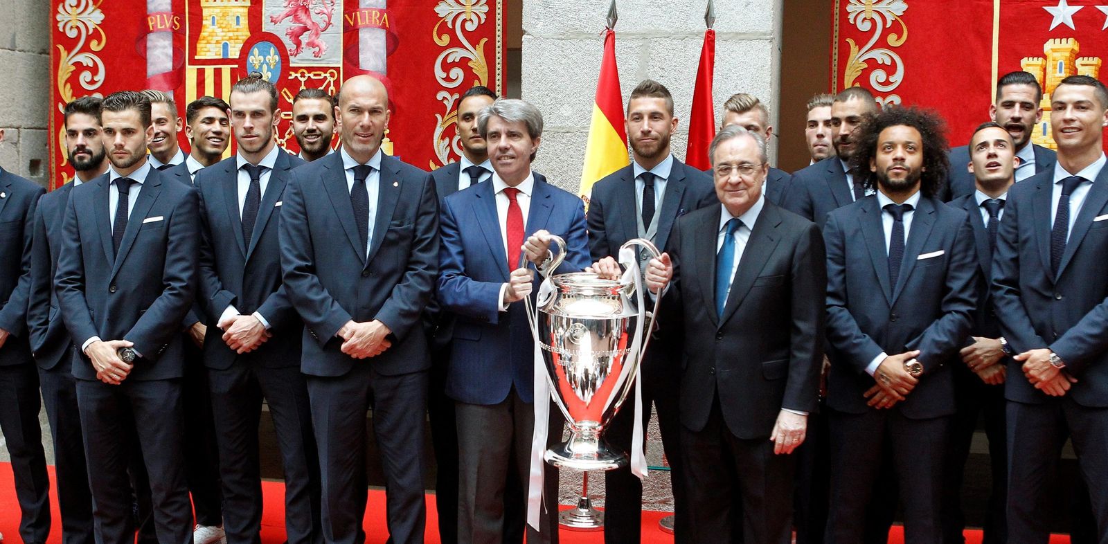 El Real Madrid celebra su decimotercera Champions