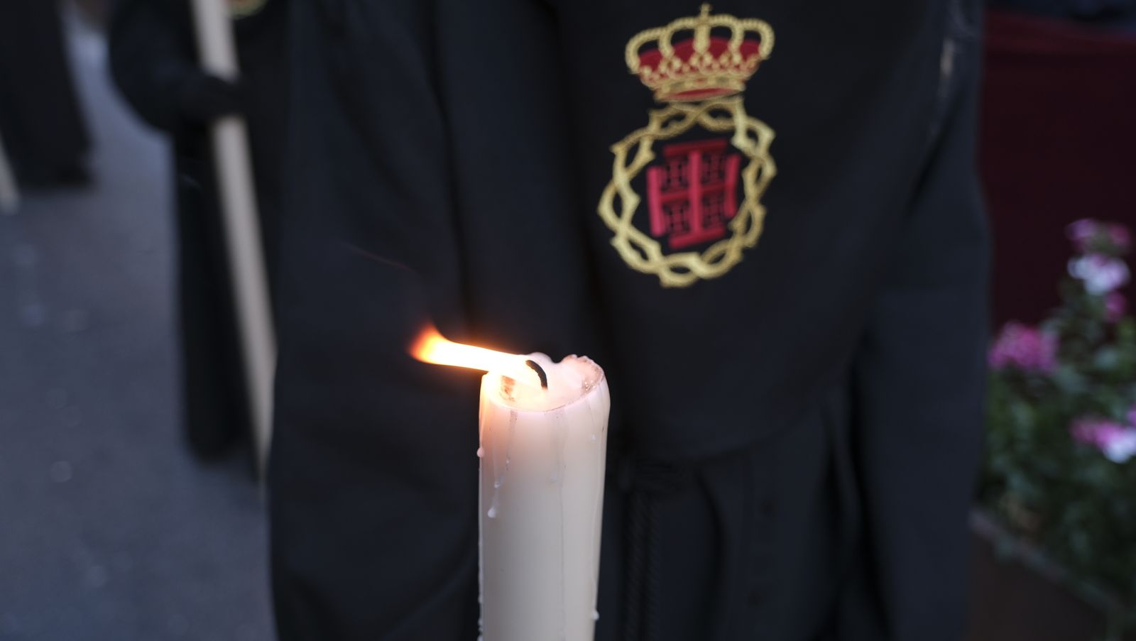 Procesión del Santo Entierro en Almería, en imágenes