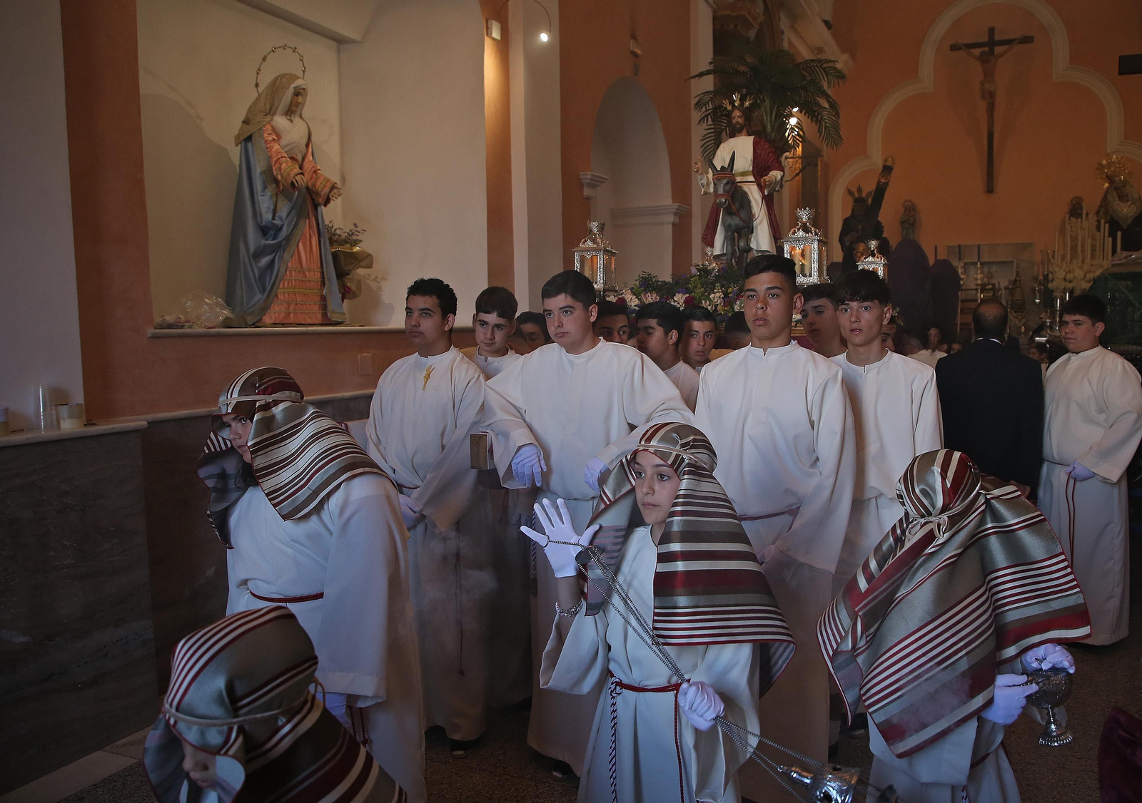 Fotos del Domingo de Ramos en San Roque: La Borriquita