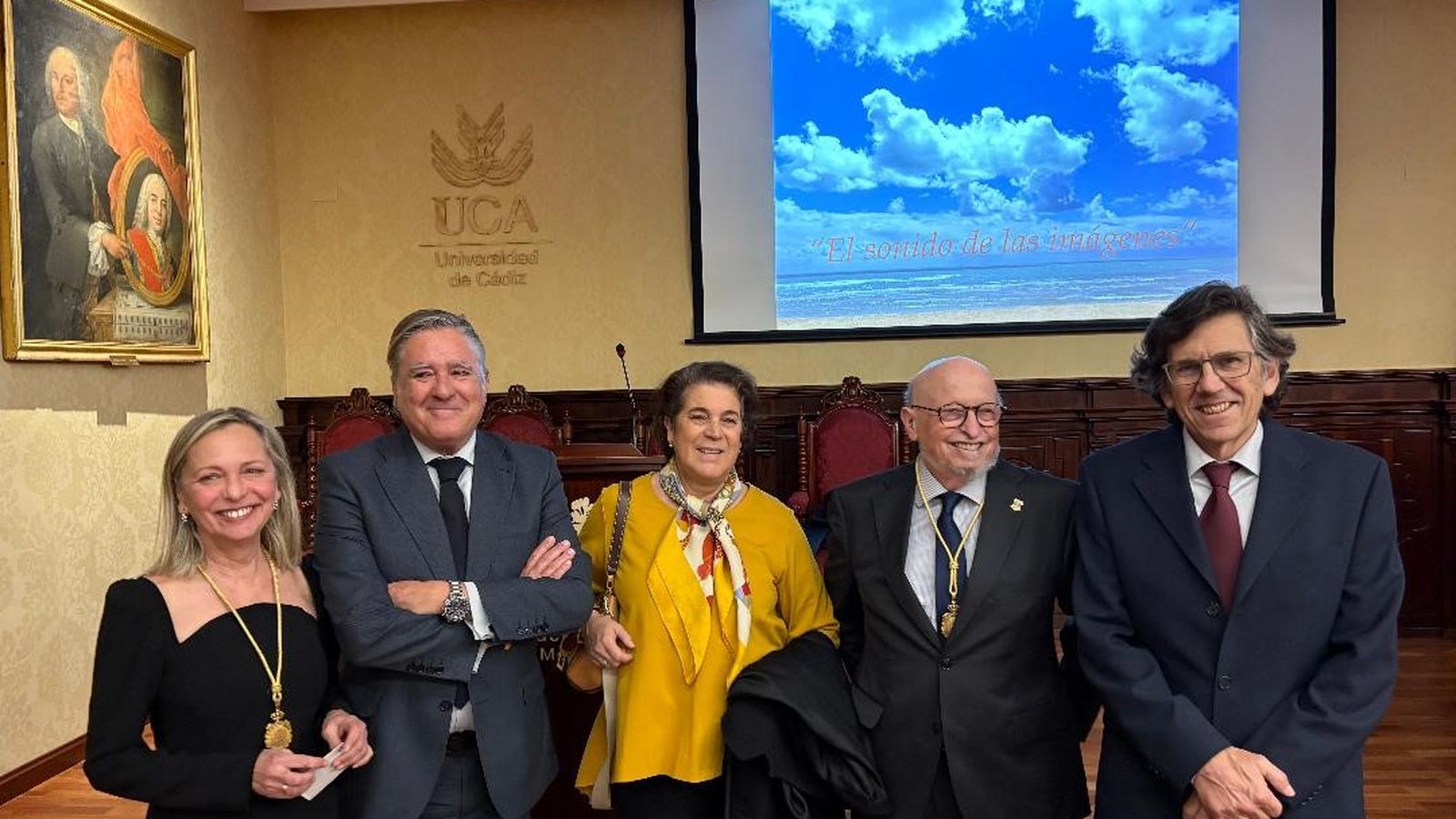 Felicidad Rodríguez, Manuel Estrella, Marta Dodero, Enrique García Agulló y Juan Manuel López Ulla.