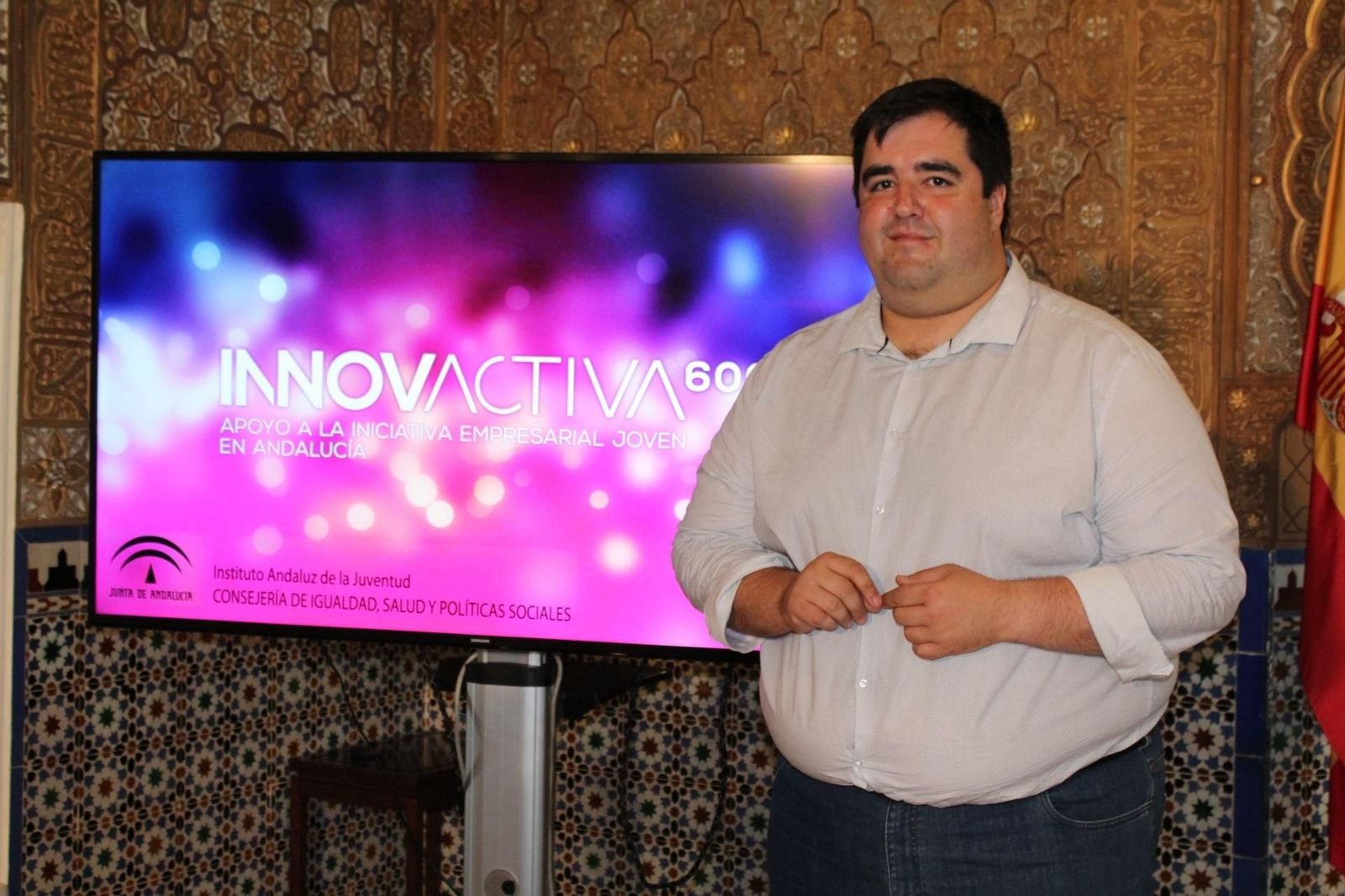 Ramón Soto, coordinador del IAJ en Almería.