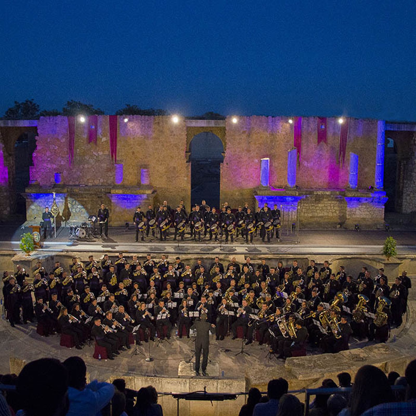 La Banda de las Cigarreras en el Teatro Romano de Itálica