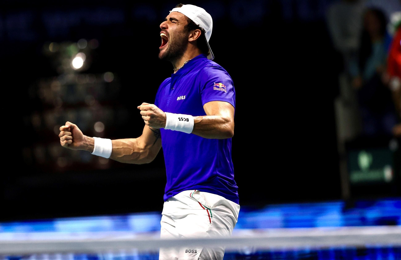 La celebración de Italia de la Copa Davis en Málaga, en fotos