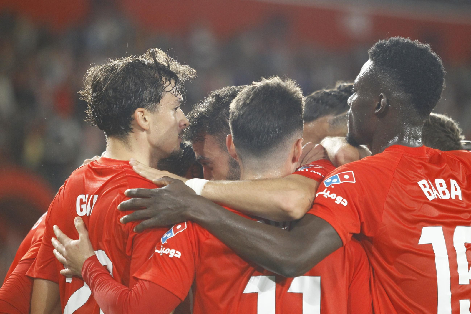 El partido U.D. Almería-Deportivo de La Coruña, en imágenes