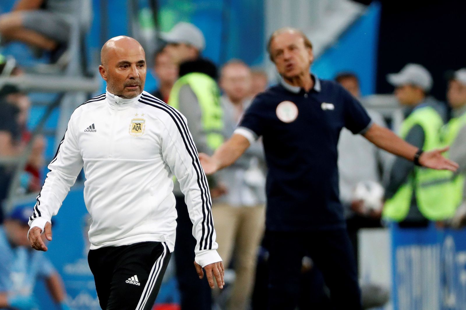 Las imágenes del Nigeria-Argentina