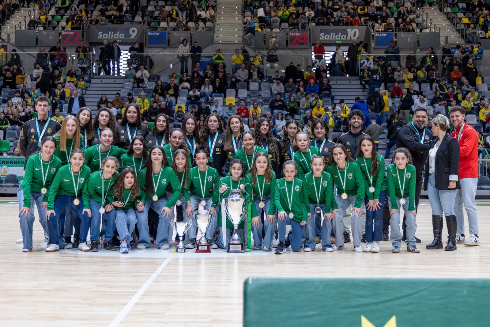 Las mejores imágenes de las tablas entre Jaén Paraíso Interior FS y Noia Portus Apostoli
