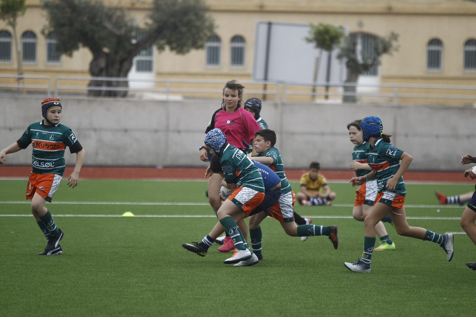 Fotogalería rugby sub-12 andaluz en la Base de La Legión. Viator (Almería)