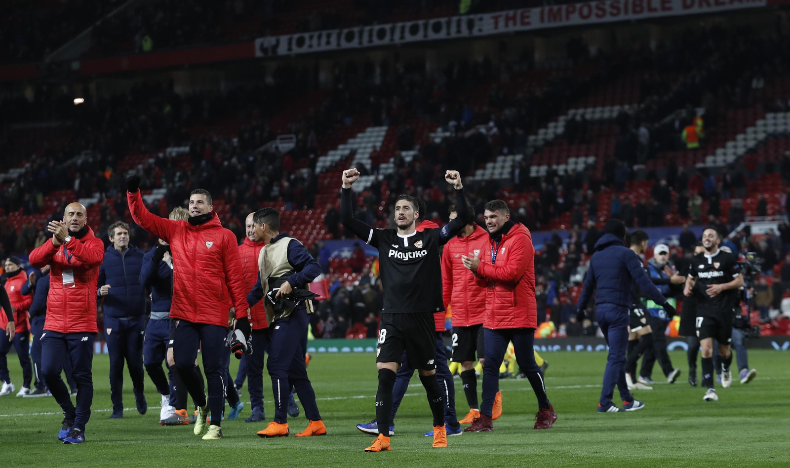 Las imágenes del Manchester United-Sevilla