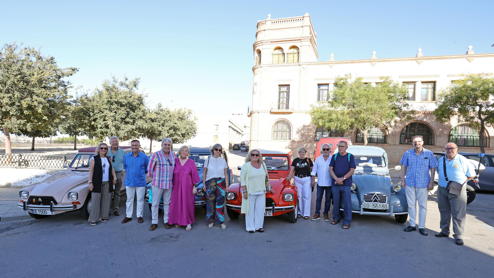 Ruta de Dyane 6 de la asociación Jacobea de Jerez