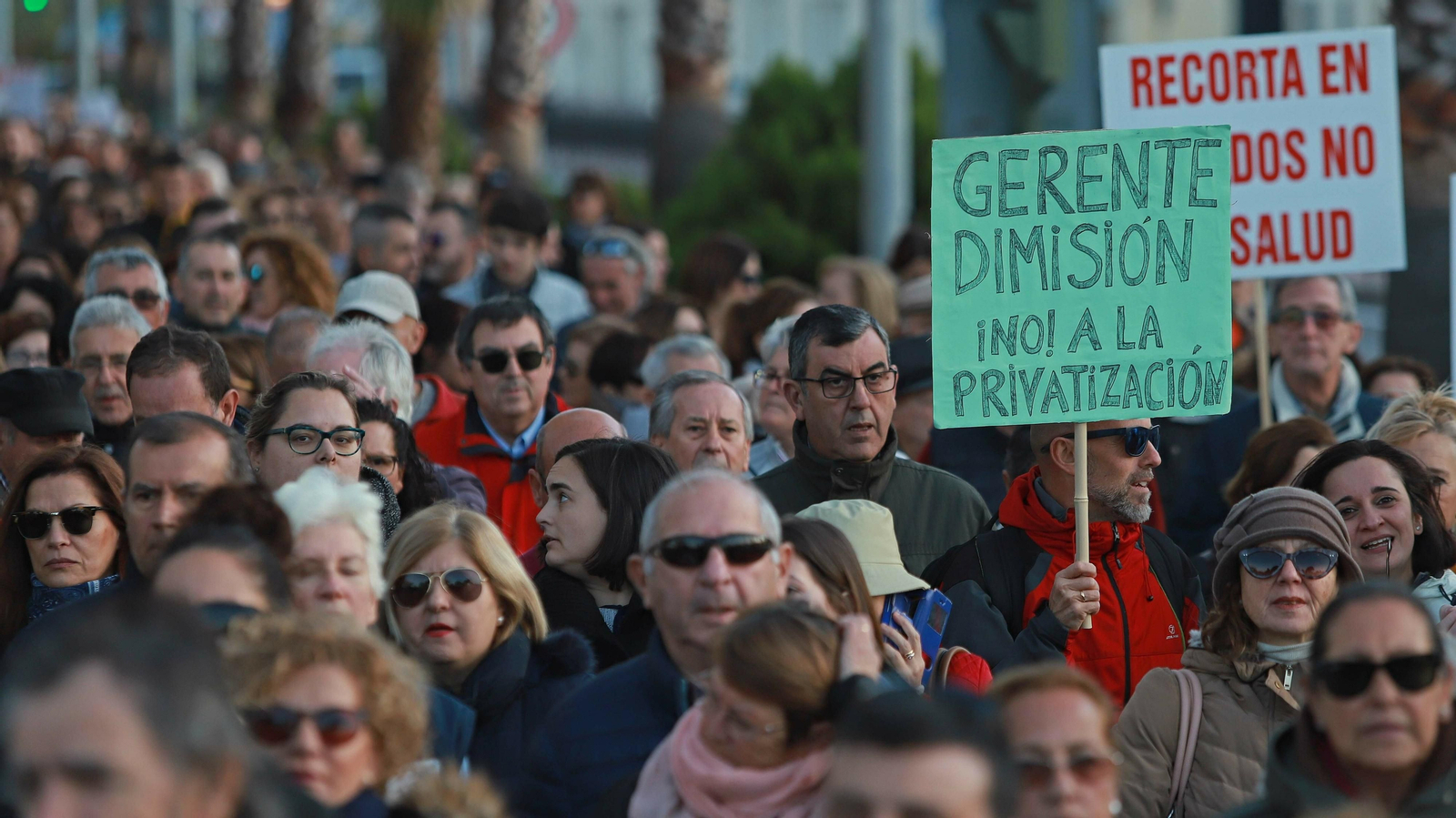 Las mejores fotos de la manifestación por la sanidad en Algeciras