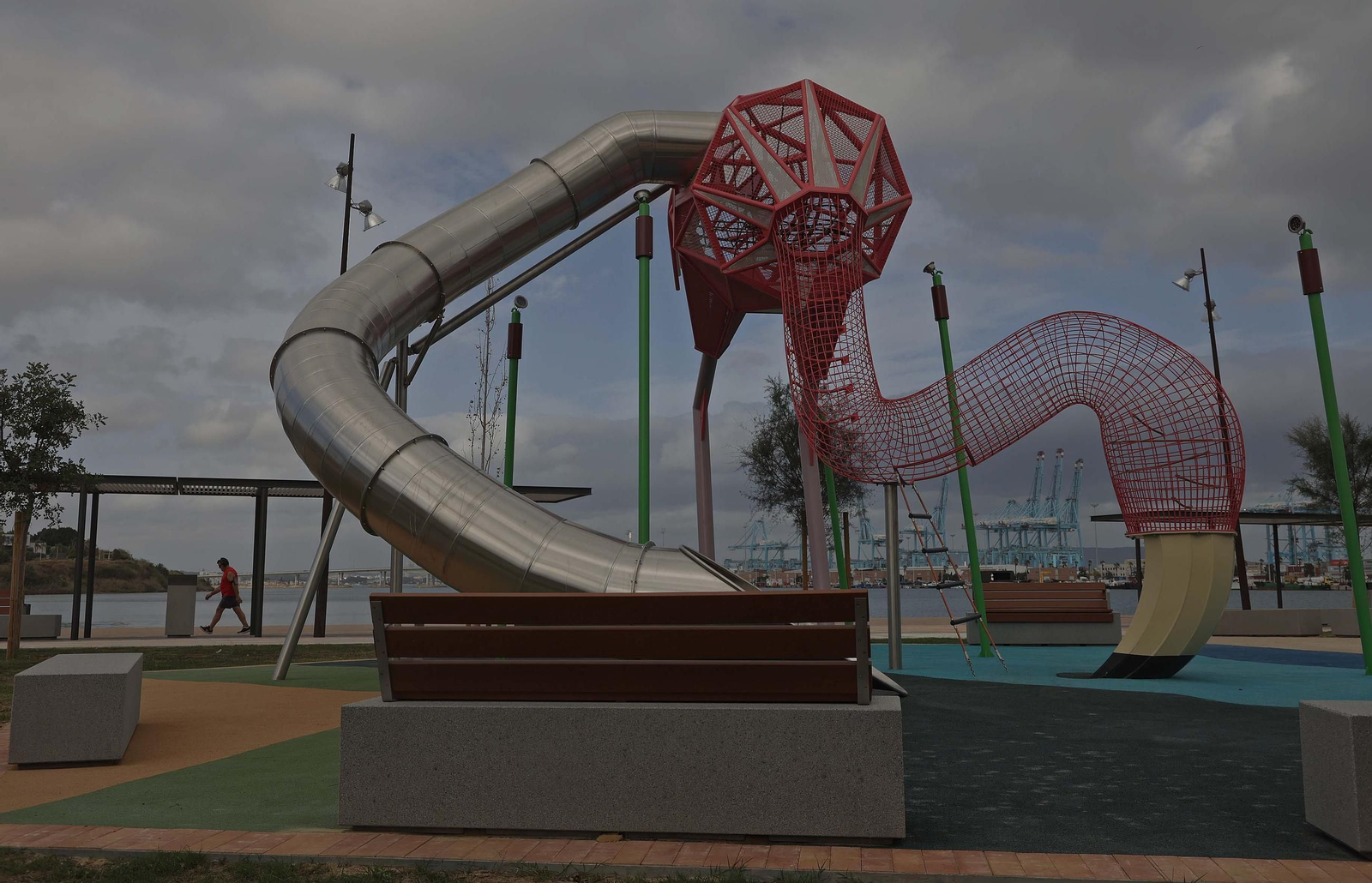 La inauguración de la I Fase del Lago Marítimo de Algeciras, en imágenes