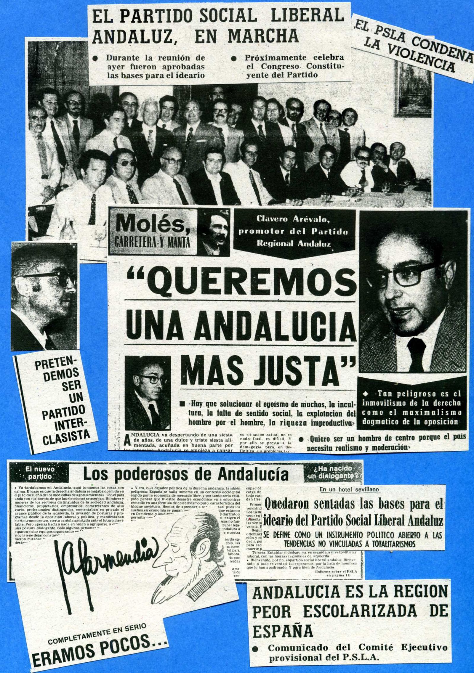 La vida de Manuel Clavero, en imágenes