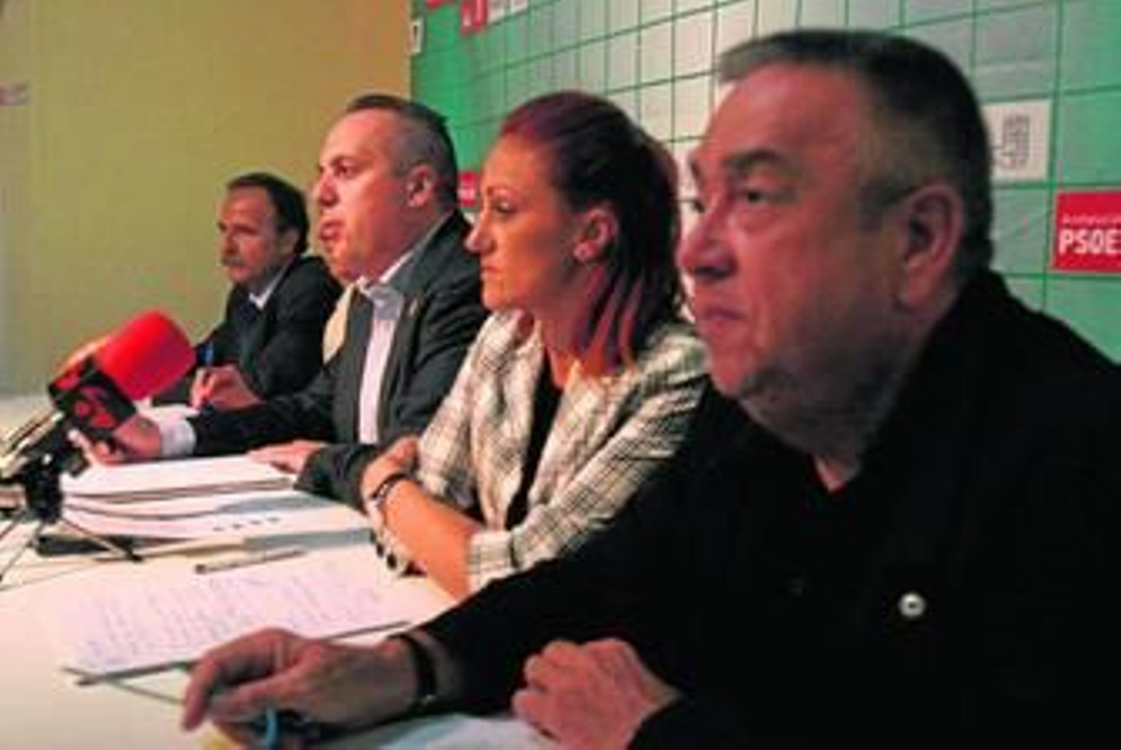 De La Encina, Blanco, Boix, Cuenca y Carracao, en una comparencia reciente.