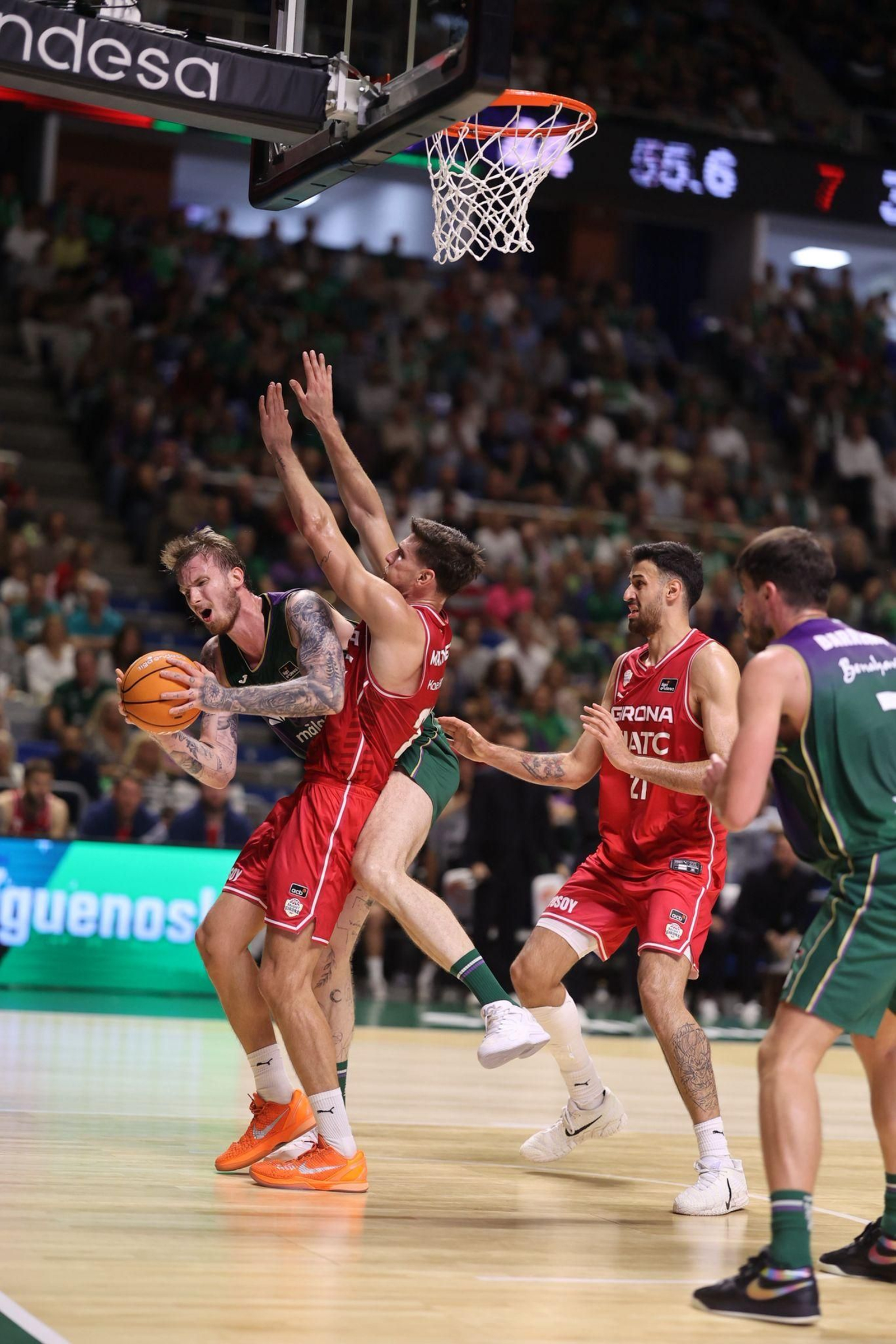 Unicaja-Girona, en fotos