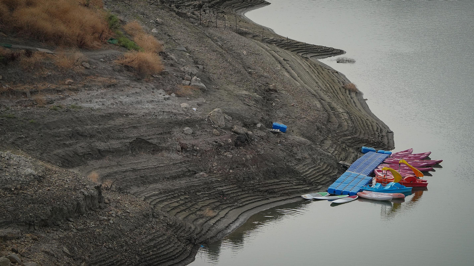 Así se encuentran algunos embalses de la provincia