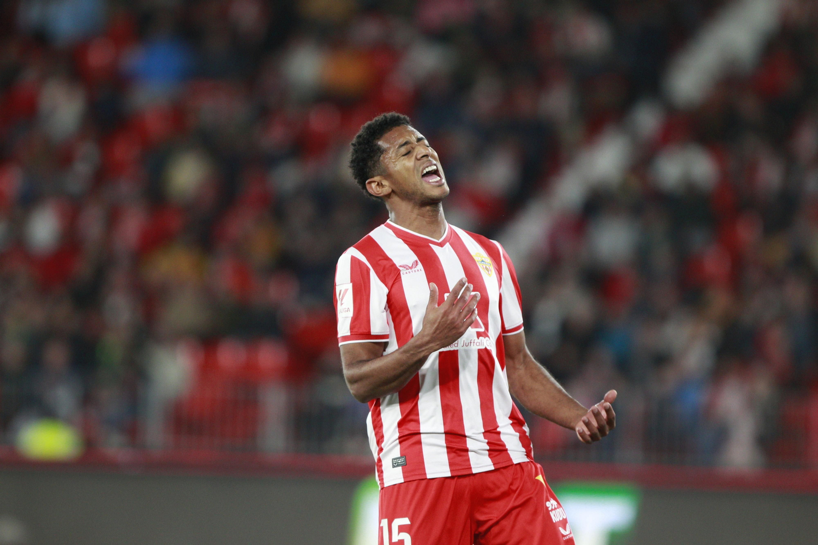 Las mejores imágenes del partido de fúbol U.D. Almería-Sevilla F.C.